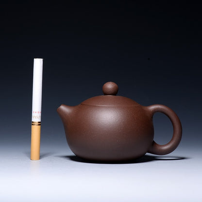 4oz Marked Tea Pot Real Yixing Zisha Xishi Pot Original Ore Ball Shaped Infuser