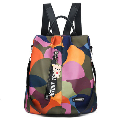 Fashion Women Backpack Girls Large Capacity Rucksack School Bag Handbag Shoulder