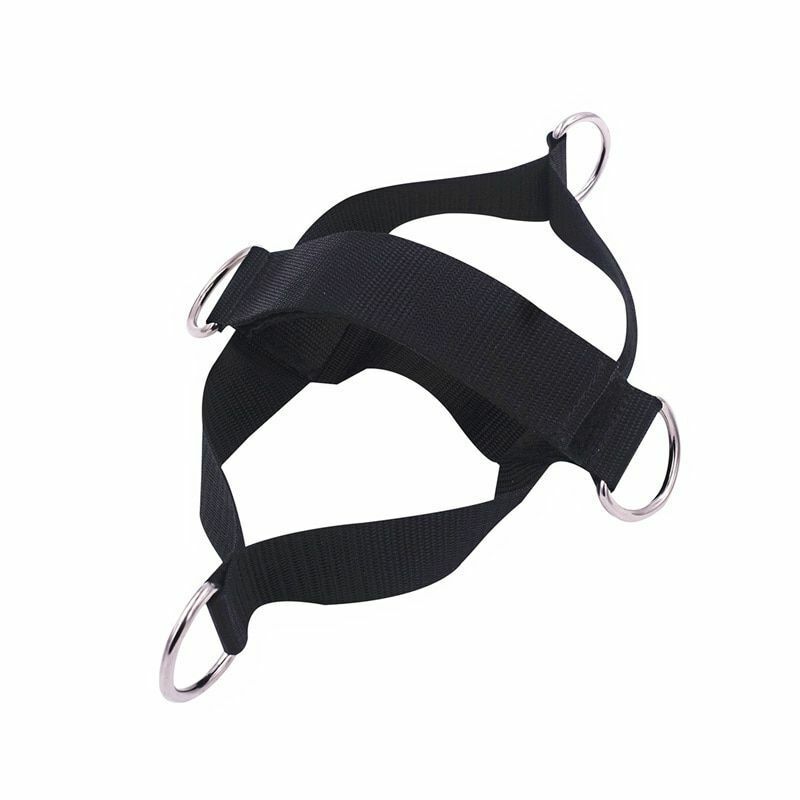 4 D-Rings Ankle Strap Cable Machines Resistance Bands Unisex Fitness Gym Workout