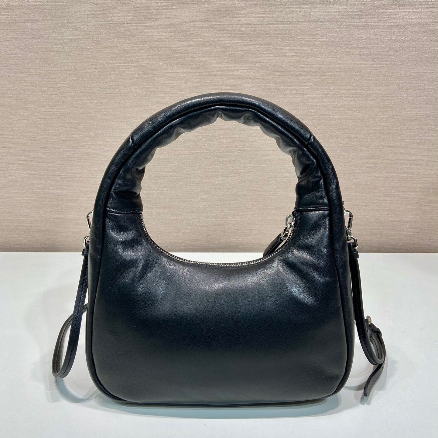 Luxury One Shoulder Handbag Mini Sheepskin Underarm Bag Wallet Crossbody Purse
