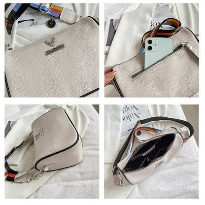 Women Handbag Leather Bag High Quality Soft Cowhide Shoulder Bag Messenger Purse