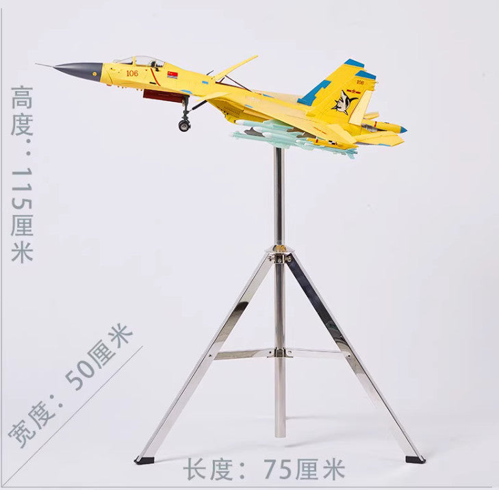 1:30 76CM J-15 Shipborne Fighter Airplane Diecast Military Aircraft Plane Model