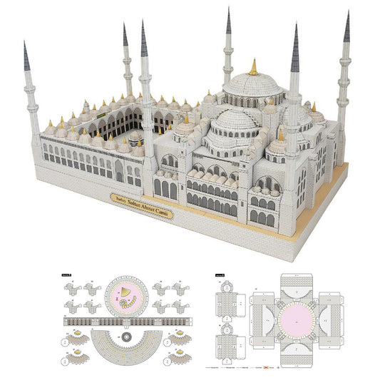 DIY Building 3D Paper Model Kits Durable For Collectors and Enthusiasts