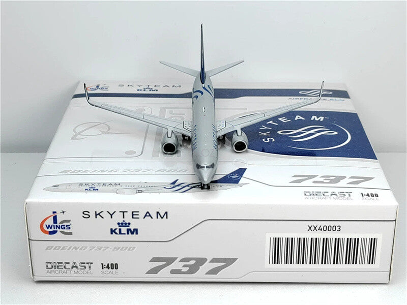 JC Wings KLM Skyteam for Boeing 737-900 PH-BXO 1/400 Aircraft Pre-built Model