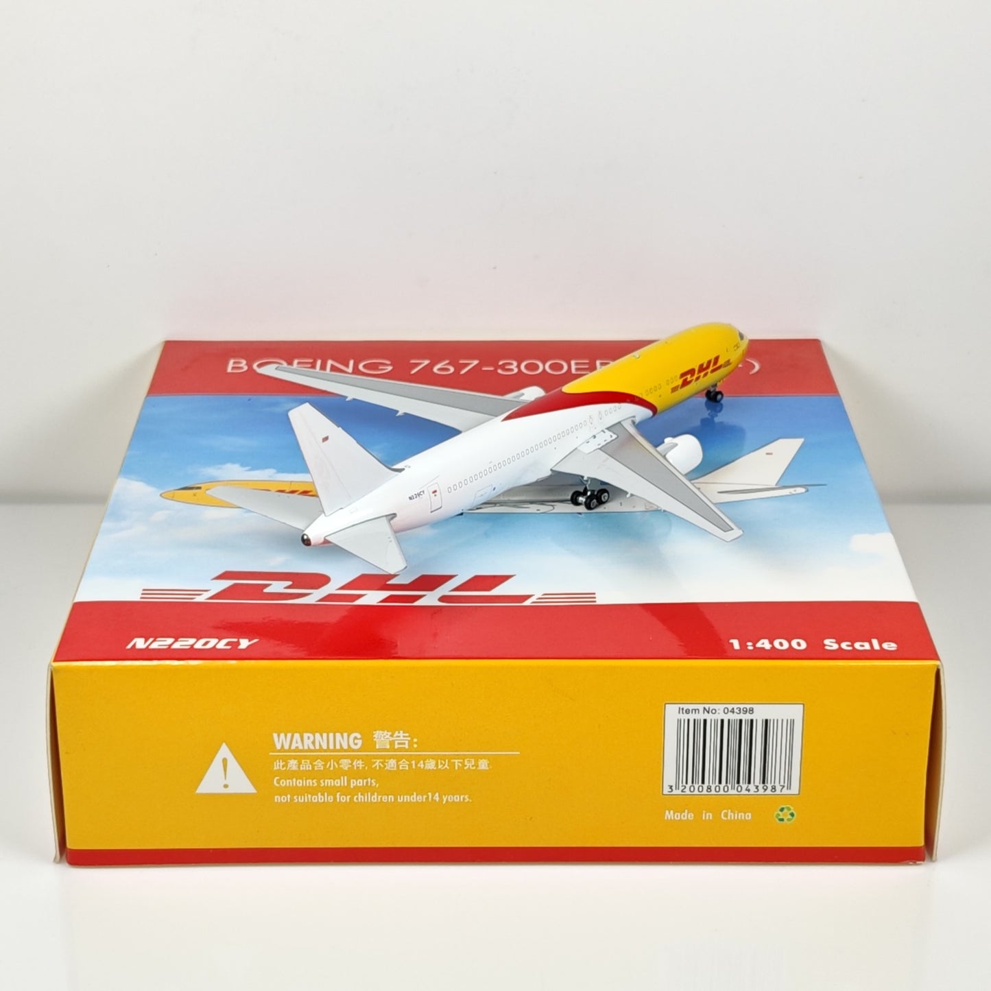 1:400 Phoenix DHL B767-300F N220CY Airplane Diecast Aircraft Plane Model