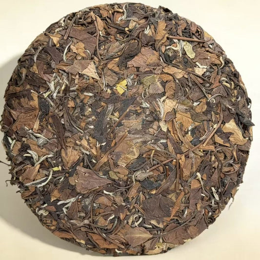 350g Authentic Fuding 2014 Shoumei Rich Aroma White Peony Old White Tea Cake