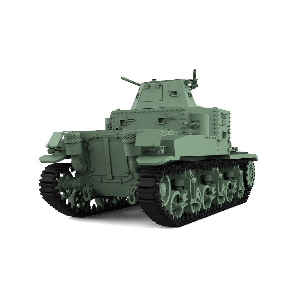 SSMODEL SS72510 1/72 25mm Military Model Kit US M2 Medium Tank WoT WAR