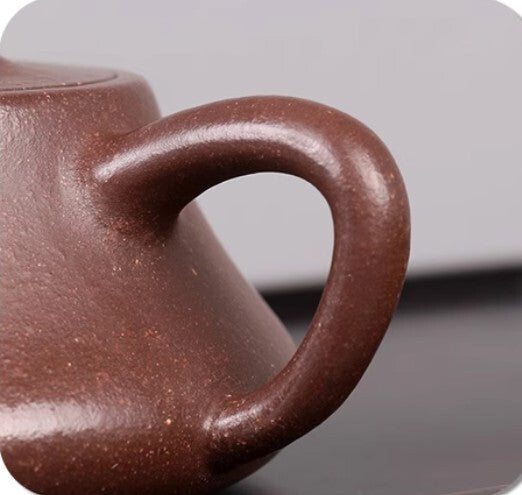 180cc chinese Yixing Handmade Zisha Dicaoqing clay Teapot NaPiao Hu Tea Pot