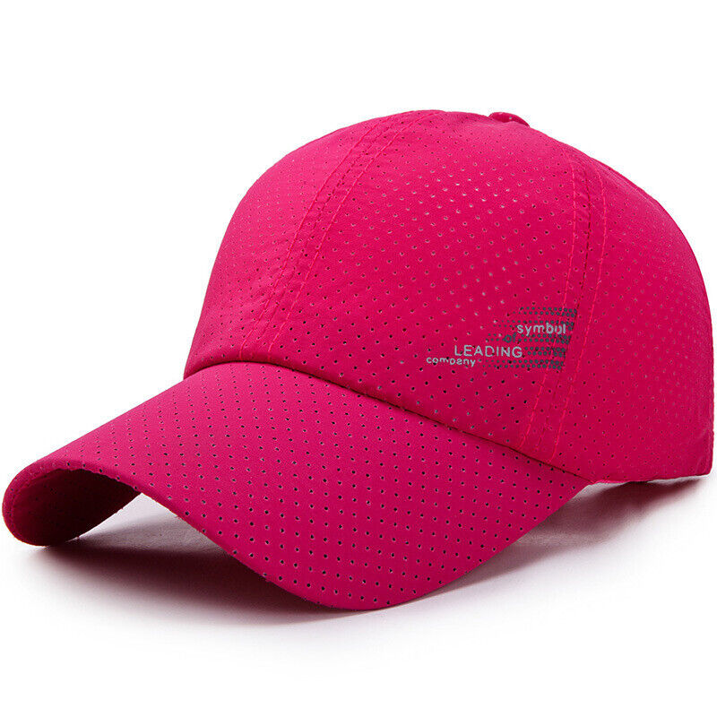 Unisex Quick Dry Baseball Cap Snapback Hat Breathable Sport Summer Outwear Hats