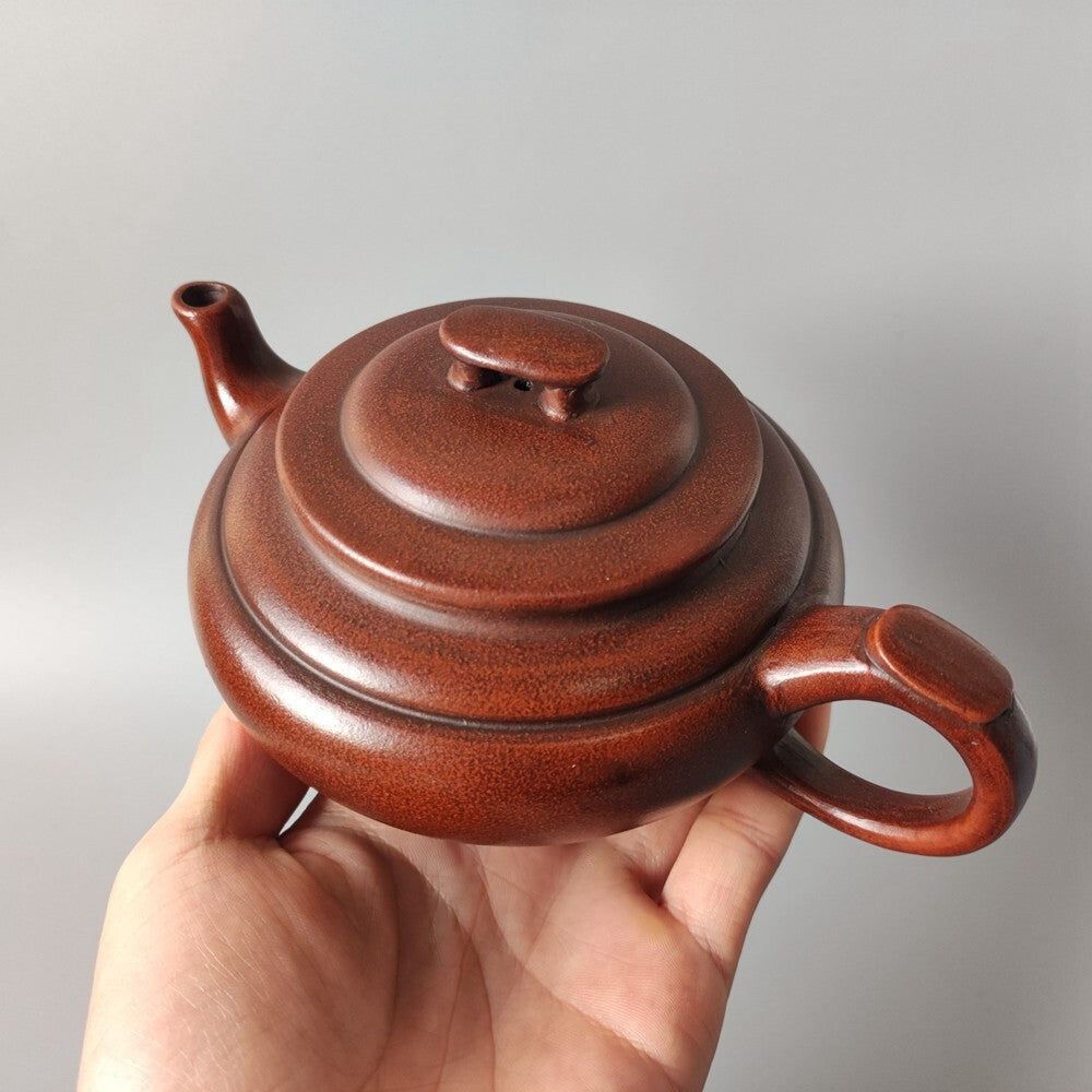 Chinese Yixing Zisha Clay Teapot Shangxinqiao Pot Gu Jingzhou 400ml