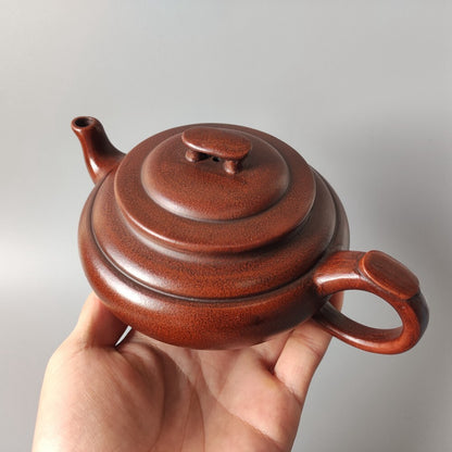 Chinese Yixing Zisha Clay Teapot Shangxinqiao Pot Gu Jingzhou 400ml