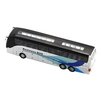 1/32 Sound&Light Sightseeing Bus Model Vehicle Toy Car Kids Xmas Gift Pull Back