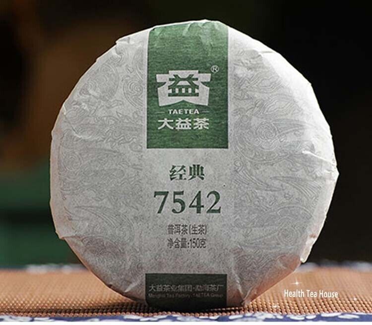 150g TAETEA Puer Ancient Tree Pu-erh Cha Pu'er Tea Dayi 7542 China Menghai Puerh