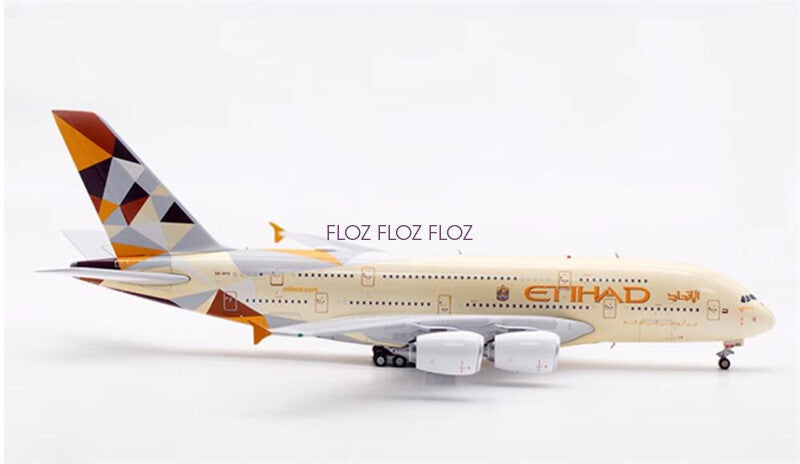 for Aviation for Etihad Airways for Airbus A380 A6-APA 1:400 plane Pre-built