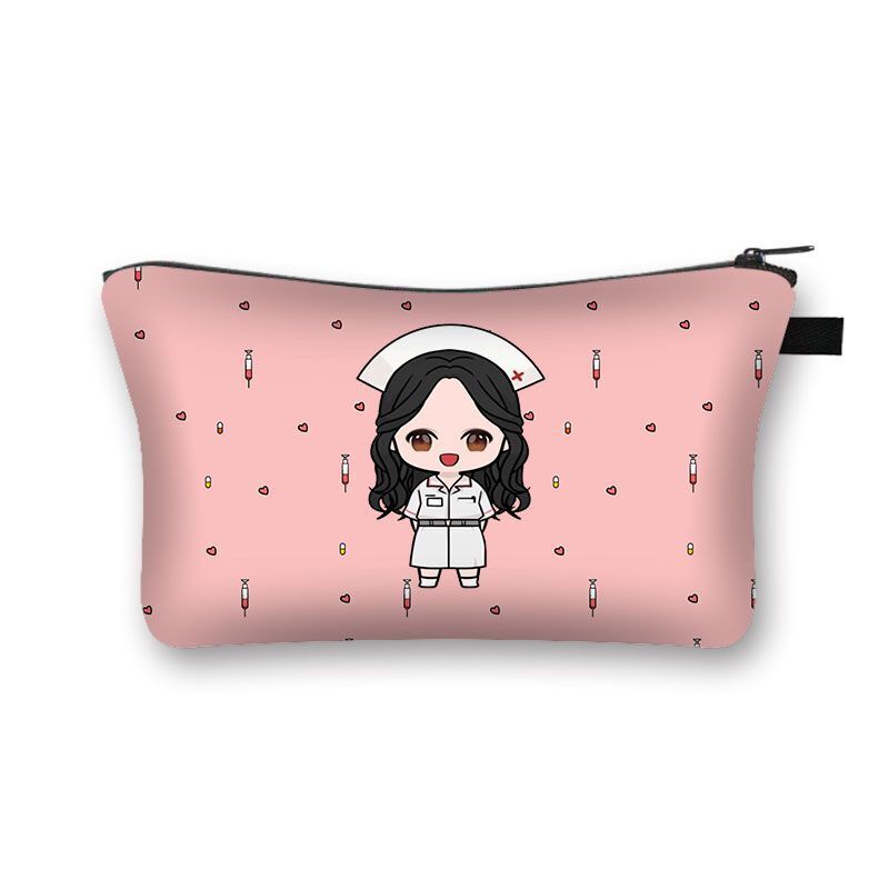 Women Cosmetic Bags Travel Storage Handbags Makeup Bag Toiletry Purse 15*21*13CM