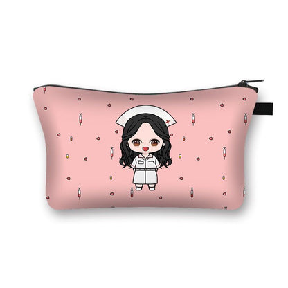 Women Cosmetic Bags Travel Storage Handbags Makeup Bag Toiletry Purse 15*21*13CM