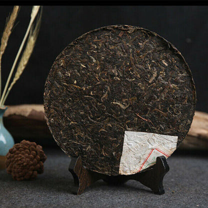 357g Nanqiao Bulang Arbor Tree Iron Pu-erh Tea Silver Medal Award Cake