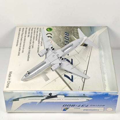 1:400 Aeroclassics Continental Airlines B737-800 Passenger Plane Diecast Model