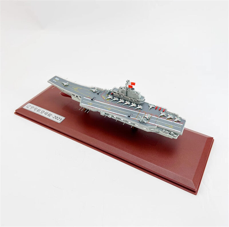 Liaoning China Aircraft carrier J15 carrier 1/1500 diecast model ship