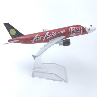 1:400 15cm Aircraft Asia 2007 A320 Best Alloy Plane Model Airplane Ornaments