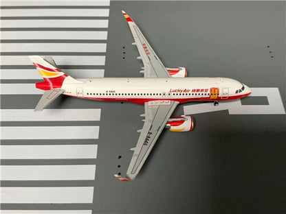 JC Wings Lucky Air FOR AIRBUS A320-200 B-8446 1:400 Aircraft Pre-built Model