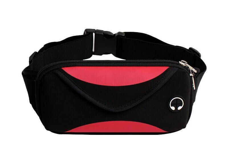 Waterproof Fanny Pack Men/women's Waist Pack Male Pouch Unisex Waist Bag Zip Bag