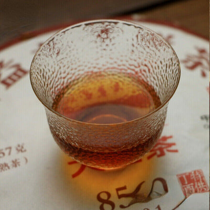 357g 8562 TAETEA Pu-erh MengHai Dayi Ripe Shu Puer Tea Cake