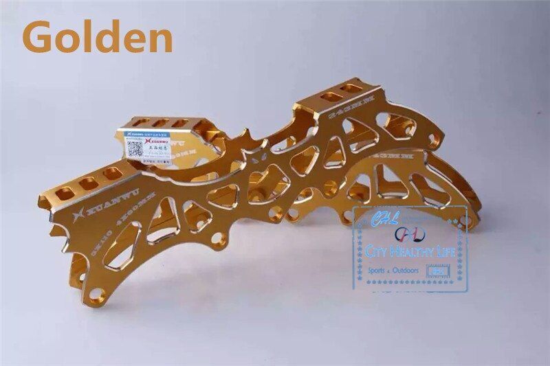 3*110mm/ 4*80mm Skate Frame Inline Speed Skate Base Boot Nail Distance 150-195mm