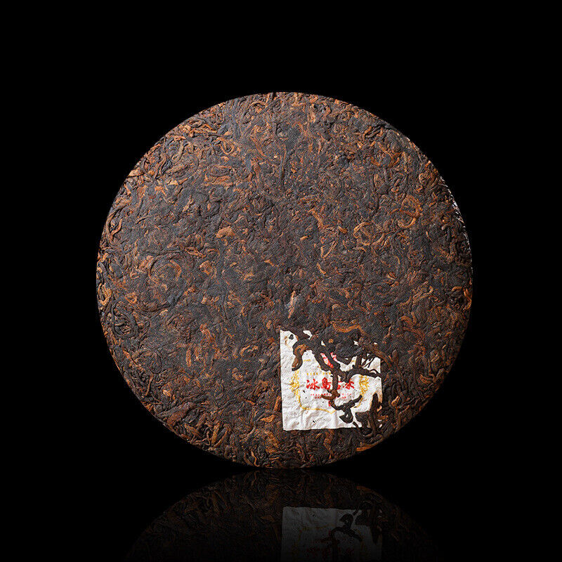 357g Iceland Pu'er Ripe Tea Yunnan Pu'er Tea Ancient Tree Tea Pu'er Tea Cake