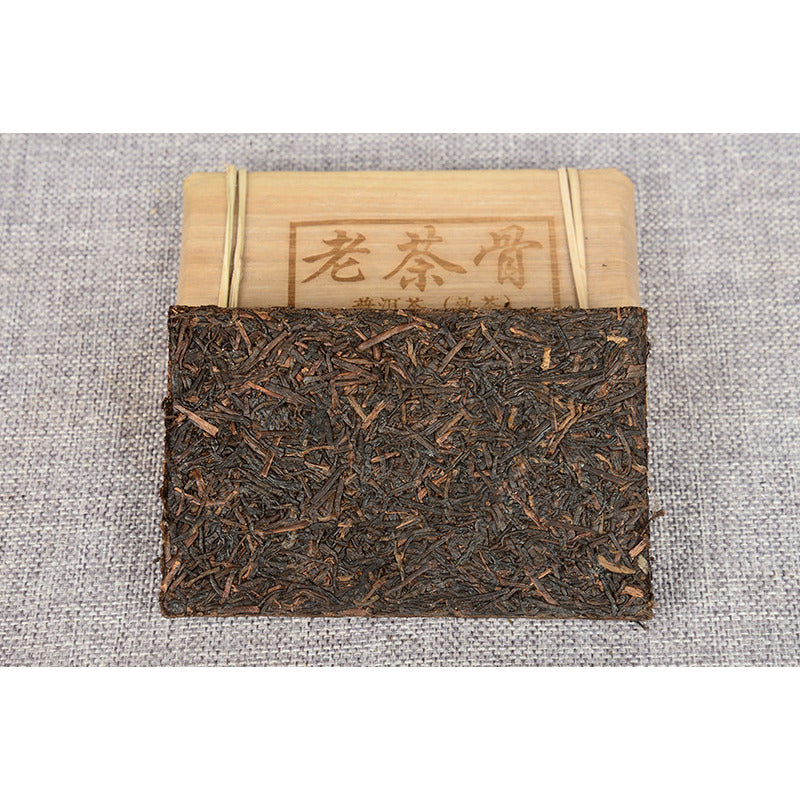 250g Pu'er Tea Aged Bone Tea Black Tea Bamboo Sprouts Shellfish Yunnan-