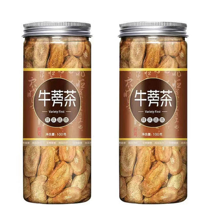 200g Burdock Herbal Tea Chinese Dry Burdock Herbs Tea Burdock Roots Can Package