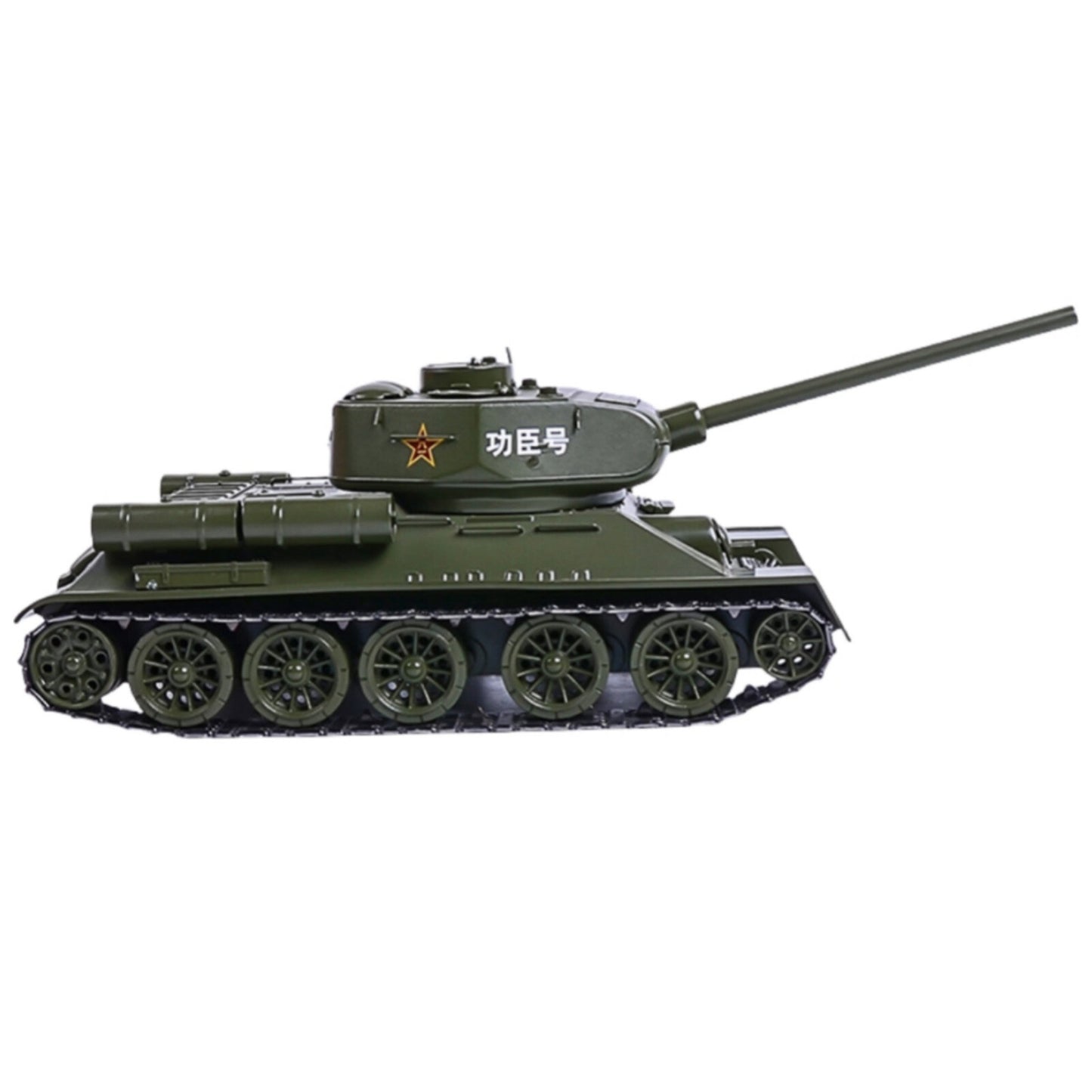 Alloy 1/30 Scale WWII Soviet T-34 Hero Tank Finished Model Toy w/ Brocade Box