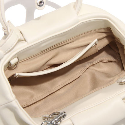 Ring Handbags Pearl And Marble Decoration Shoulder Bag Delicate Crossbody Purse