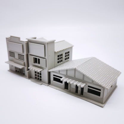 1/64 Japanese Architectural Model Nagoya Hut Scene Model for Scene Model