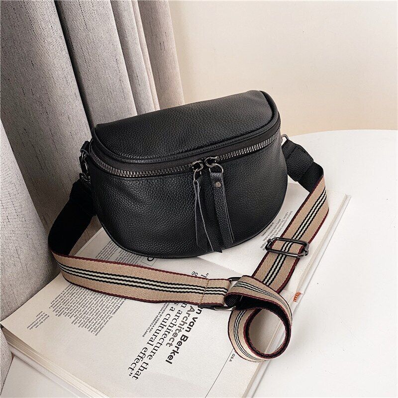 2022 New Bag Genuine Leather Crossbody Bags Women Shoulder Female Handbags