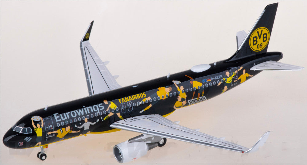 1:200 Herpa Eurowings AIRBUS A320 Passenger Airplane ABS Plastic Aircraft Model