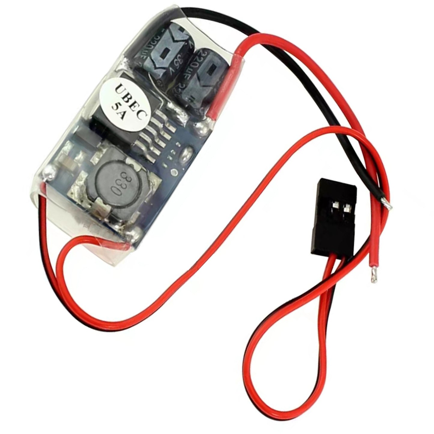 5V 5A UBEC Mini External BEC 2-12S Lipo DC-DC Converter Step Down Module