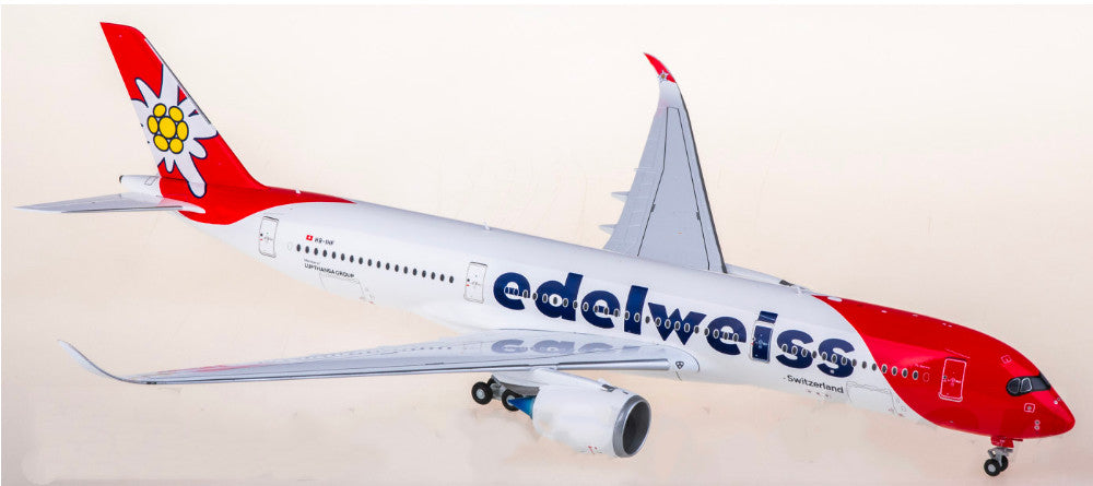 1:200 JC Wings Edelweiss Air Airbus A350-900XWB Passenger Diecast Airplane Model