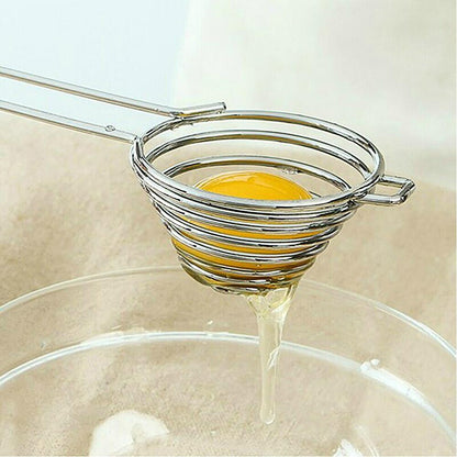 Stainless Steel Egg Separator Dishwasher Safe - Yolk Remover / Extractor