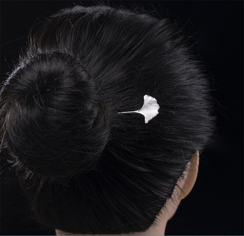 S925Silver Hairpin Daily Vintage Hair Stick Hanfu Cheongsam Cosplay Accessories