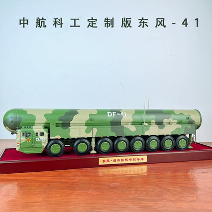 1:40 DF-41 Intercontinental Strategic Nuclear Missile Launcher Diecast Model