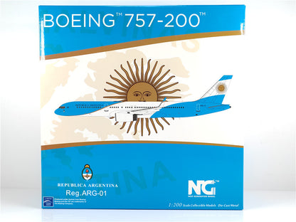 1:200 NG Model REPUBLICA ARGENTINA BOEING B757-200 Pplane Diecast Aircraft Model