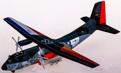 1:200 Herpa Luftwaffe Transall C-160 Aircraft Diecast Airplane Plane Model