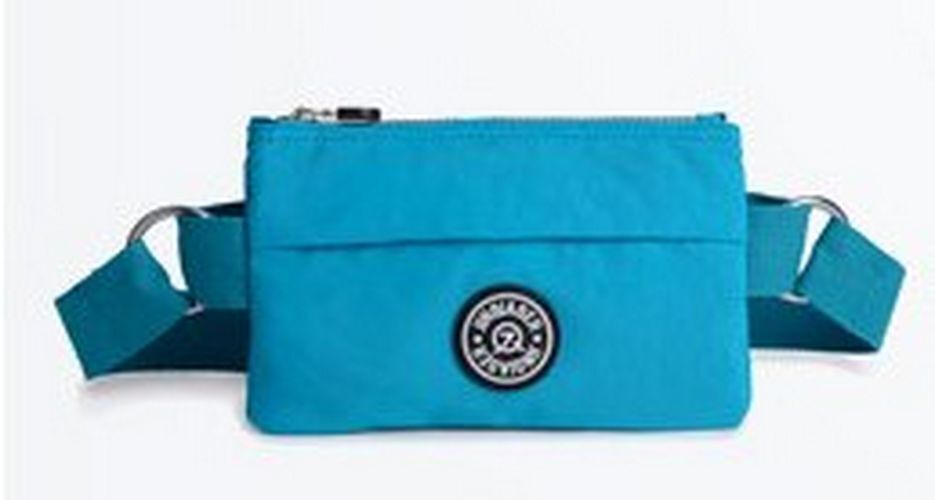 Fashionable Waterproof Bag Casual Nylon Polyester Chest Purse Half Moon Shape
