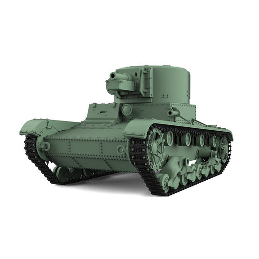 SSMODEL SS16600 1/16 Military Model Kit Soviet T-26-4 Light Tank