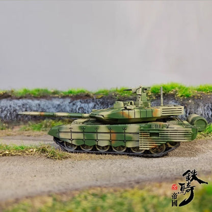 Homemade 1:72 Scale T90MS Main Battle Tank Model Painted Finished Product