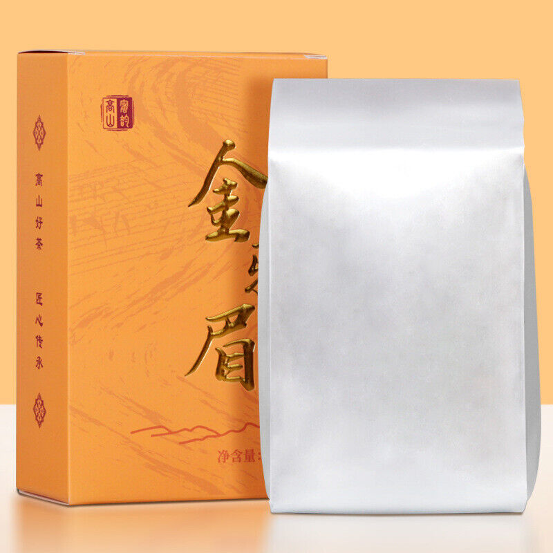 Honey Scented Golden Jun Mei Black Tea Leaves Gift Boxed Loose Alpine Tea 100g