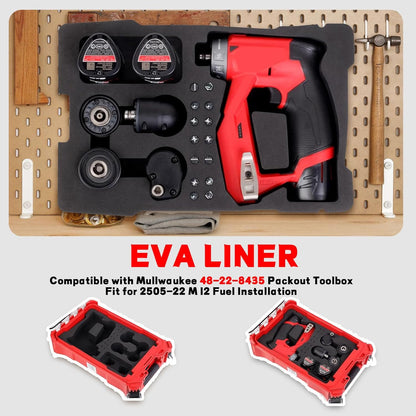 EVA Liner for Milwaukee 48-22 8435 Packout Toolbox, EVA Tool Box Liner Fit for 2