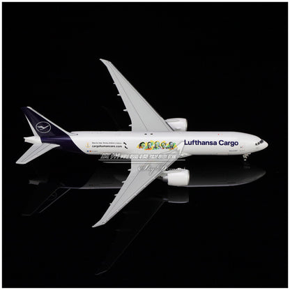 1:400 JC Wings Lufthansa Cargo Plane B777F Diecast Aircraft Model