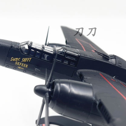 1:72 U.S. P-61 Black Widow night fighter p61 alloy aircraft model World War II